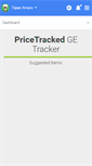 Mobile Screenshot of pricetracked.com